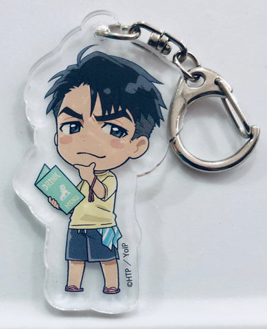 Yuri!!! on Ice - Jean-Jacques Leroy - Keyholder - Acrylic Keychain - Yuri!!! on Ice x Princess Cafe [Umi no Ie] - Yuri!!! in Ice Acrylic Keychain (Mini Chara) (Princess Cafe)