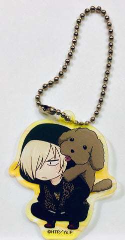 Yuri!!! on Ice - Makkachin - Yuri Plisetsky - Acrylic Keychain - Keyholder - Yuri!!! on Ice Acrylic Keychain Collection Makkachin & Ending (Movic)