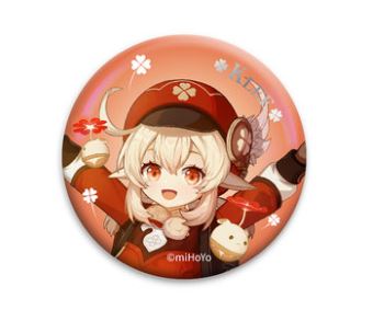 Genshin Impact - Klee - Can Badge - Character Standing Painting Series Badge (Mihoyo)