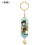 Genshin Impact - Venti - Metal Keychain - Keyholder - Character Standing Painting Series (Mihoyo)